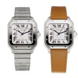 35mm Medium Stainless Steel Silver Dial Automatic