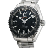 46mm Planet Ocean 600m Steel Black Dial