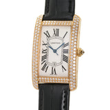 27mm Large Tank Americaine 18k RG Diamonds Auto 2012