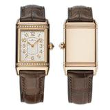 24mm Ladies Ultra Thin 18k RG Diamonds