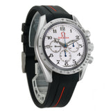 42mm Olympic Edition Chronograph White Dial Original Steel Bracelet Included