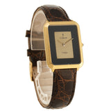 26mm Vintage Dress Watch 18k Yellow Gold Hobnail Dial