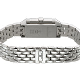 21mm Ladies Monoface Stainless Steel Silver Dial on Bracelet Manual Wind