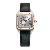 28mm Small Santos-Dumont Steel and 18k Rose Gold