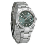 36mm Steel Mint Green Index Dial Oyster Bracelet
