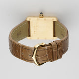 22mm Ladies Tank Louis 18k YG 2014