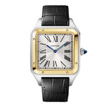 34mm Extra Large Santos-Dumont Steel & Yellow Gold