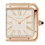 34mm Extra Large Santos-Dumont Beige Dial 18k Rose Gold
