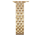 22mm Small 18k Yellow Gold Diamond Bezel and Bracelet