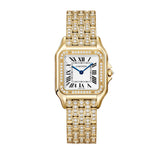 27mm Medium 18k Yellow Gold Diamond Bezel and Bracelet