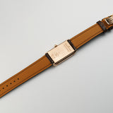 24mm Ladies Ultra Thin 18k RG Diamonds