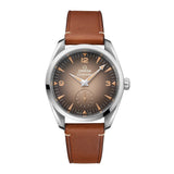 38mm Railmaster 150M Brown Strap Brown Dial