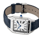 34mm Extra-Large Santos-Dumont Steel Manual Wind