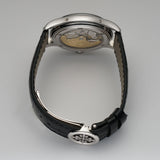 39mm Annual Calendar 18k WG Ivory Dial Deployant