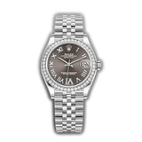 31mm Diamond Bezel Dark Grey Roman Diamond VI Dial Jubilee Bracelet
