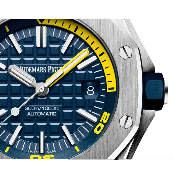 Diver Stainless Steel 42mm Blue Dial