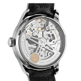 42mm Automatic 7-Day Power Reserve Silver Arabic Dial