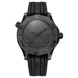 44mm Diver 300m All Black Ceramic Bezel Black Dial