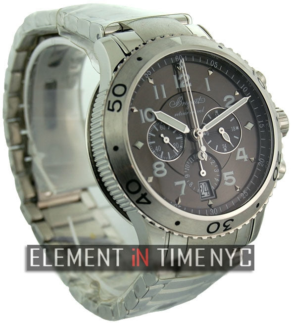 43mm Flyback Chronograph Ruthenium Dial