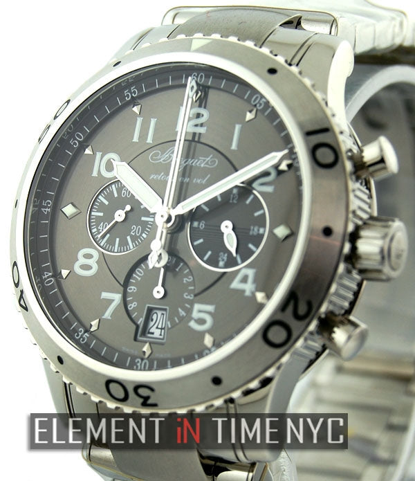 43mm Flyback Chronograph Ruthenium Dial