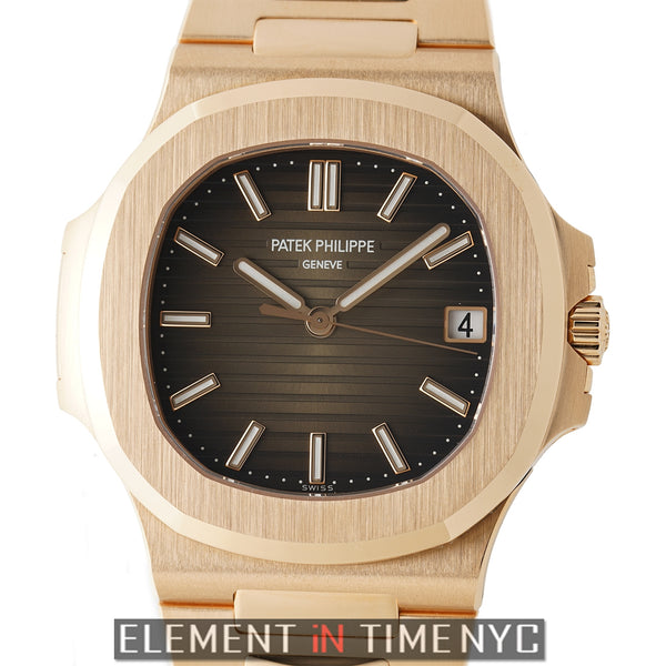 Patek philippe nautilus 5711 2025 rose gold retail price