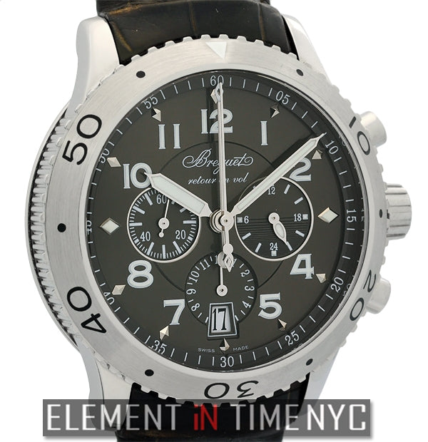 42mm Flyback Chronograph Stainless Steel