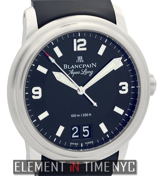 Blancpain aqualung best sale grande date steel