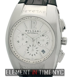 Chronograph Stainless Steel 40mm Silver Dial