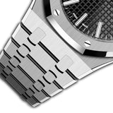 41mm Steel Black Dial Self-Winding