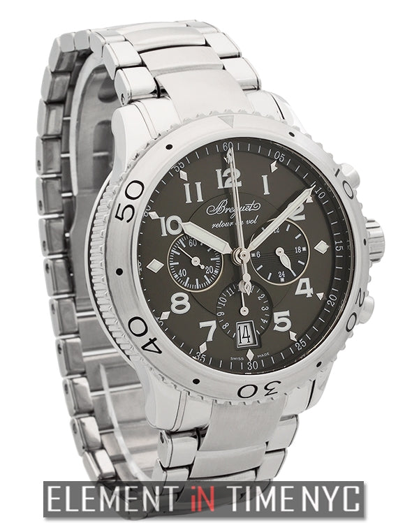 42mm Flyback Chronograph Ruthenium Dial