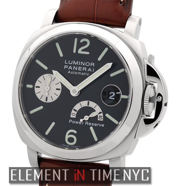 Officine Panerai PAM00125 Stainless Steel Black Dial Date Power