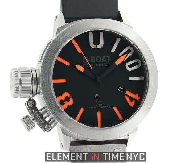 U-Boat 47mm Classico U-1001 Stainless Steel Black Dial Automatic 