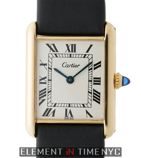 Cartier Tank Louis 18k Yellow Gold 24mm Off-White Dial Manual Wind