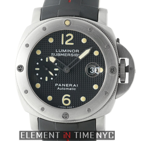 Panerai Luminor Submersible 44mm Titanium Black Waffle Dial