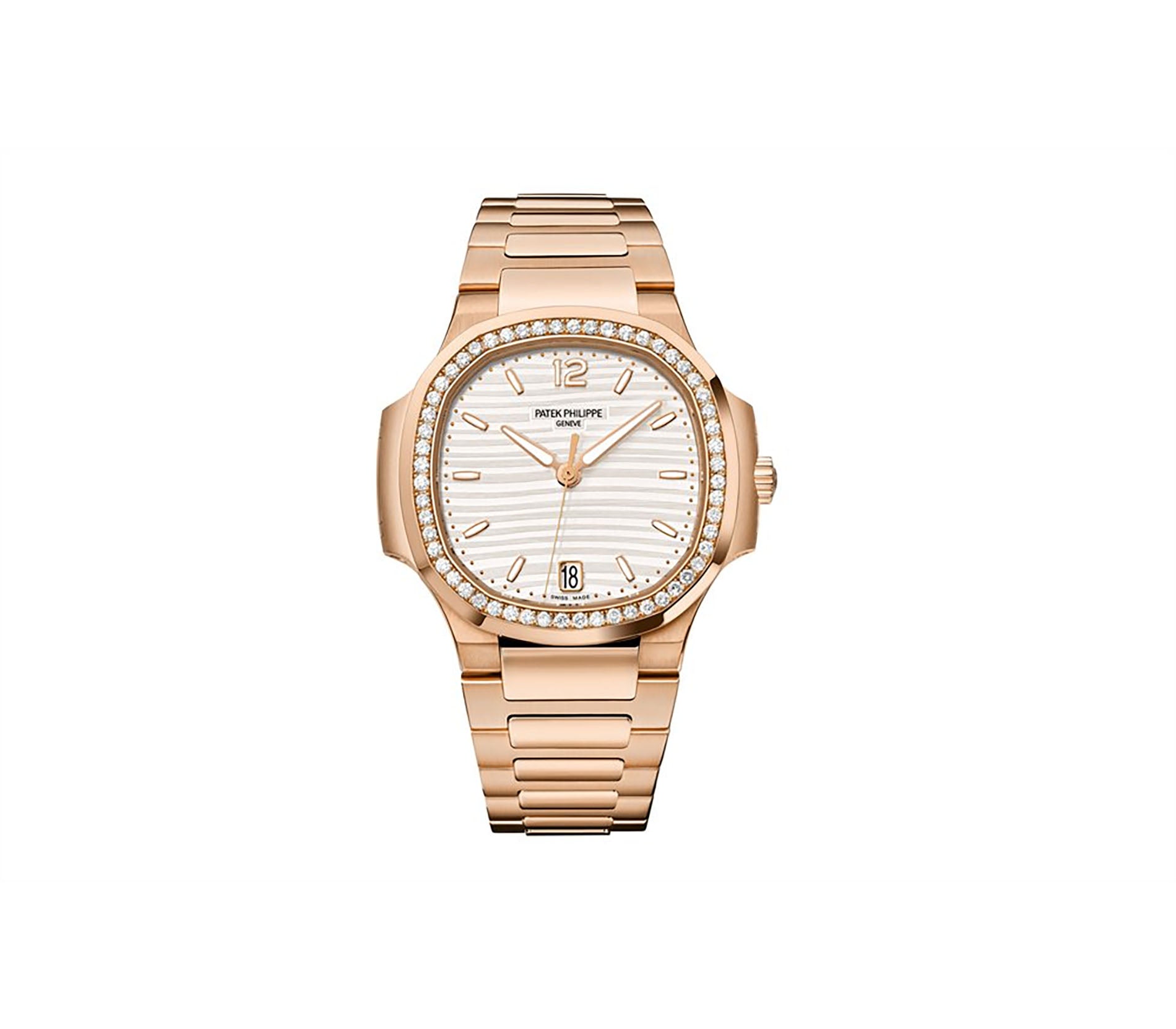 Patek Philippe Rose Gold White Face Patek Philippe 2016 Pre-owned