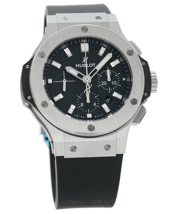 Chronograph Steel 44mm Black Dial Automatic