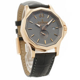 Legend 18k Rose Gold Slate Dial On Strap 42mm