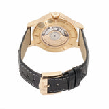 Legend 18k Rose Gold Slate Dial On Strap 42mm