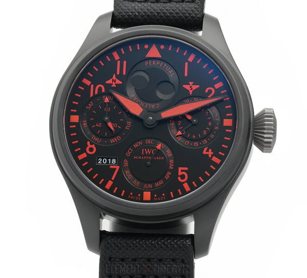 IWC Big Pilot Perpetual Calendar Top Gun Red Boutique IW5029 03