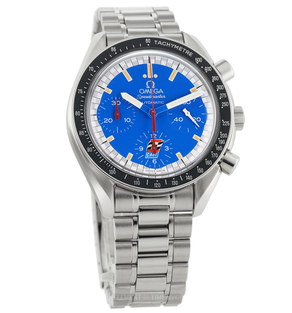Reduced Chronograph 39mm Blue Dial Andretti Cart Series