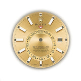 42mm Steel and 18k Yellow Gold Champagne Dial Oyster Bracelet