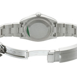 Steel 36MM Black Dial