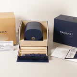 40mm Quaranta Steel Blue Sandwich Dial