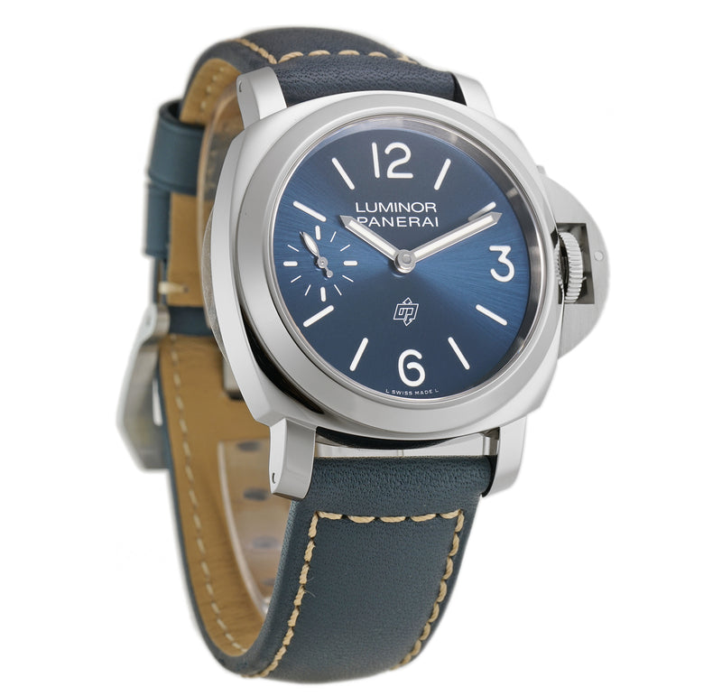 44mm Blue Mare Steel Blue Dial