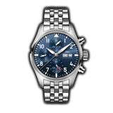 41mm Chronograph Stainless Steel Blue Dial Self Winding