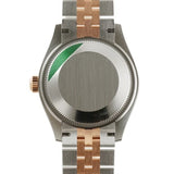 31mm Steel & 18k Everose Gold White Roman Dial Jubilee Bracelet