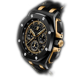 43mm Ceramic and Gold Chronograph Black Dial