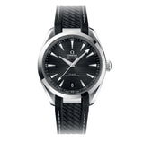 41mm Aqua Terra 150m Steel Black Dial Auto