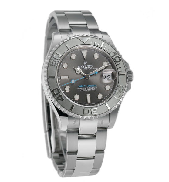 Rolex Yacht-Master 37, Dark Rhodium Dial