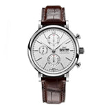 Chronograph Steel 42mm Silver Dial